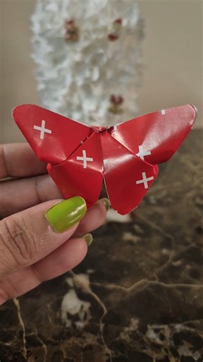DIY Butterfly Craft | Easy Paper Art for Beginners #diy #handmadedecor #simplecraft #viralcraft