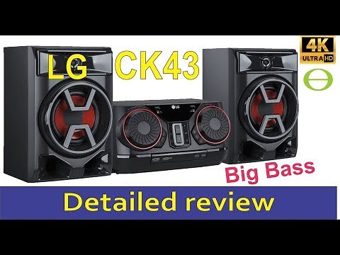 Unboxing and detailed product review of the LG CK43