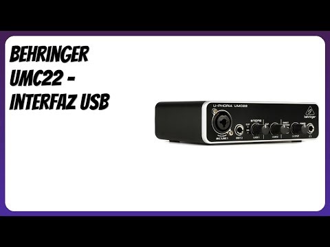 RESEÑA (2025) : Behringer UMC22 - Interfaz USB. DETALLES