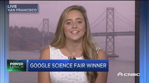 Google Science Fair's grand prize winner