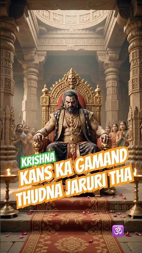Krishna vs Kans 🔥 | The Untold Moment of Dharma Victory #shorts #shortvideo #ai
