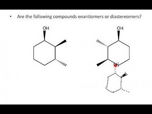 Enantiomers and diastereomers