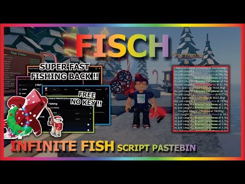 FISCH Script Pastebin 2025 INFINITE FISH, INSTANT FISHING, EZ EVENT, UNDETECTED, FISCHMAS (NO KEY) 🎄