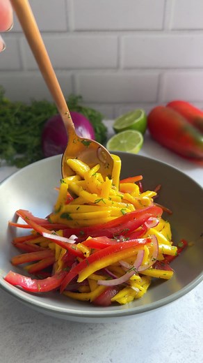 Ensalada de Mango Fácil y Deliciosa