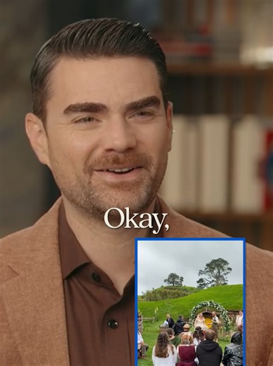 Frodo decided to crash this wedding