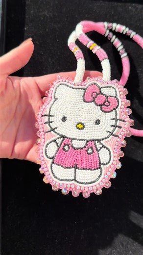 Beaded Hello Kitty Medallion for Sale