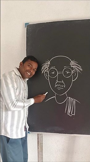 Old Man Drawing from number 60 #art #sketch #howto #tutorial #viral #short #youtube