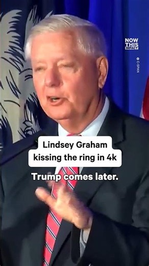 Lindsey Graham Credits God, Then Trump