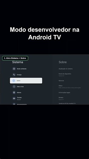 Não acha o modo desenvolvedor na Android TV? Libere o Downloader em 2026 #shorts