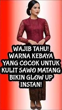 MUST TRY THESE KEBAYA COLORS THAT ARE SUITABLE FOR DARK SKIN #kebaya #kebaya2026 #brocade kebaya