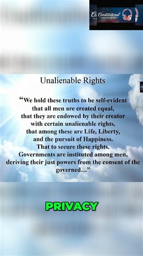 UNALIENABLE RIGHTS: What is the source?#rights #justice #shorts