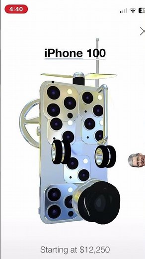 iPhone 100 VIP pro infinite max #funny #iphone #85yearslater