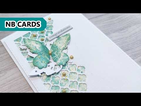 Step-by-Step: Another Beautiful Butterfly Card using an Aperture Die and Heat Embossing [2026/094]