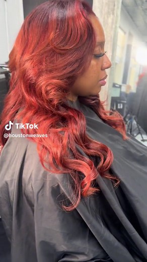 One of the most transformative styles for any woman is a vibrant redhead look that can instantly uplift her mood. Imagine cascading layers of fiery red hair with soft curls that catch the light, creating a warm and inviting glow. This hairstyle not only enhances the natural beauty of the client but also exudes confidence and playfulness. Whether it's a subtle strawberry shade or a bold copper hue, this color brings out a radiant complexion and adds a youthful, dynamic flair. It's the perfect way