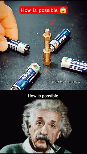 sigma physics 😱 How is this bolt going up? #shortvideo #physics #alberteinstein