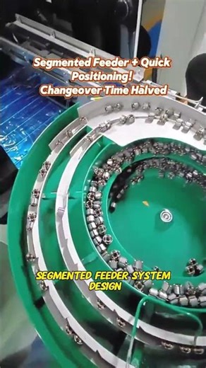 Product changeover – feeding setup takes hours, production line stopped too long!