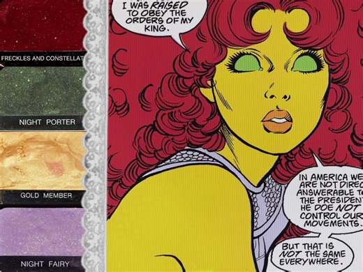 Exploring Starfire from DC Universe and Koriand'r