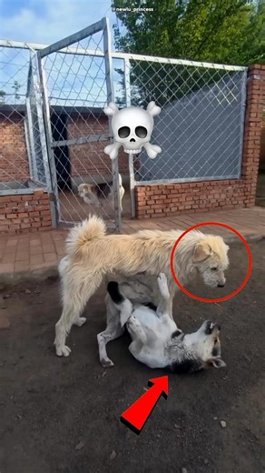 New Dog Faces the Alpha at the Shelter ☠️🔥