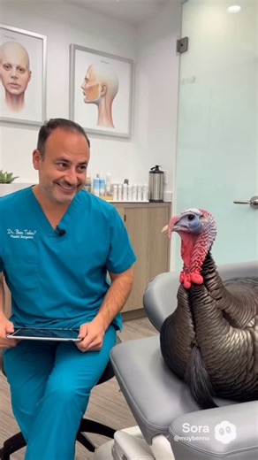 𝐁𝐞𝐧 𝐓𝐚𝐥𝐞𝐢, 𝐌𝐃 Facial plastic Surgeon on Instagram: "Watch this amazing transformation done on Thanksgiving. I really appreciate my patient for allowing me to share his journey. Gobble gobble."