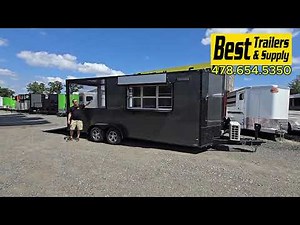 Custom Porch Concession Trailer Walkthrough – See the Special Features!