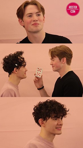 Photoshoot with Joe Locke and Kit Connor. -- Dream It Fest London by Dream It Conventions - Sept 17, 2002 #heartstopper #kitconnor #joelocke #convention #london #nicknelson #charliespring #rostercon