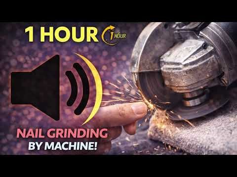 1 Hour Electric Nail Drill Sounds | Relaxing Nail Filing ASMR