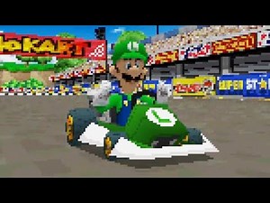Mario Kart DS - 50cc Star Cup Grand Prix (Luigi Gameplay)
