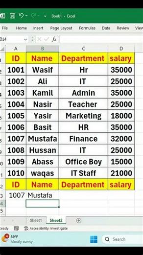 This Excel Formula Finds EXACT Data Instantly 🤯 (DGET)