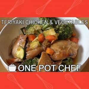This teriyaki chicken is DELICIOUS! | The One Pot Chef