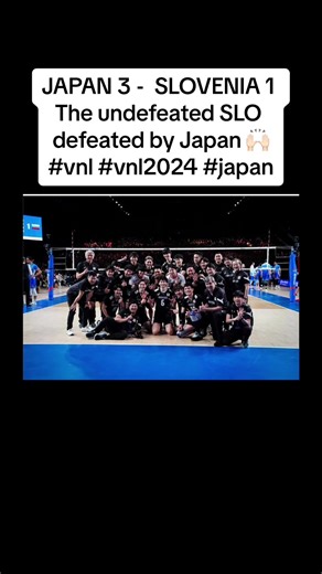 Japan defeats Slovenia 3-1 in an intense volleyball match | VNL 2024