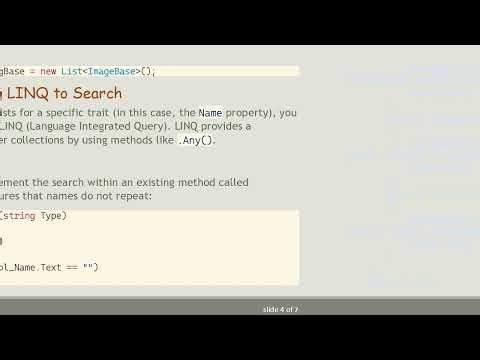 How to Search a List of Custom Objects in C# for Specific String Traits