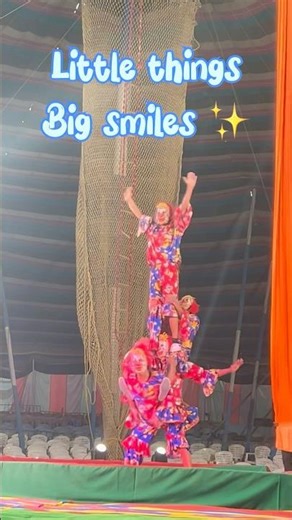 Watching a circus live for the first time-felt like stepping into a childhood dream 🎪✨ #shorts