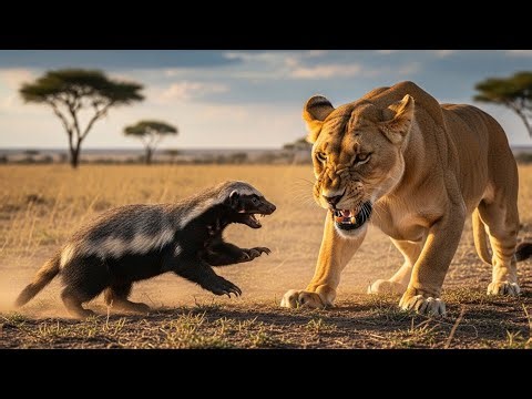 Honey Badger vs Lions, Python & Hyenas | The Most Fearless Animal Ever!