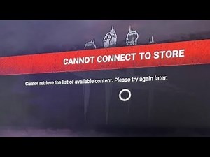 Fix cannot retrieve the list of available content Dead By Daylight | dbd cannot connect to store