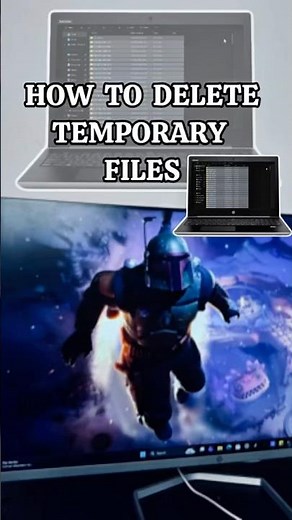 How to delete temporary files from your pc 💻👨‍💻. #pc #pctips #windows #tech #computertechnic #pc