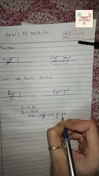 "Friction Part 2 🔥 | Static & Kinetic Friction Explained in 60 Sec | NEET + JEE Physics Trick"
