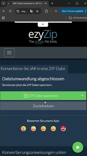📦 JAR-dateien Im Browser in ZIP-dateien Konvertieren | Keine Softwareinstallation Erforderlich