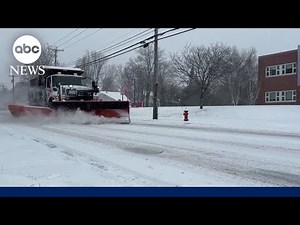 Nor’easter hits East Coast as millions prepare for brutal cold