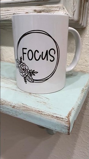DIY Focus Mug using Cricut Mug Press