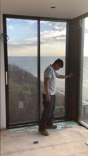 Centor screens and a ocean views #installation #screens #oceanview #howto
