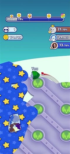 Paper.io 2 - space Evolution #12 | pure game play ( no talking , just action )