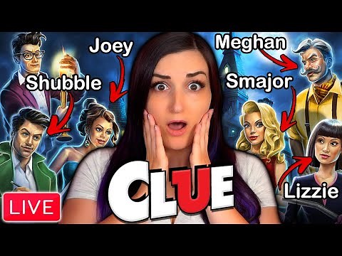 Which of my Friends Did A MURDER?! 🕵️‍♀️ ...in Clue / Cluedo