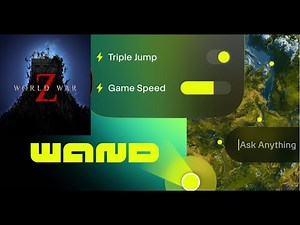 WeMod just became WAND! Trainer Cheats For World War Z #unlimitedhealth #unlimitedammo #onehitkill