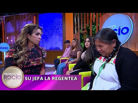 Su jefa la regentea | Programa del 23 de agosto del 2024 | Acércate a Rocío