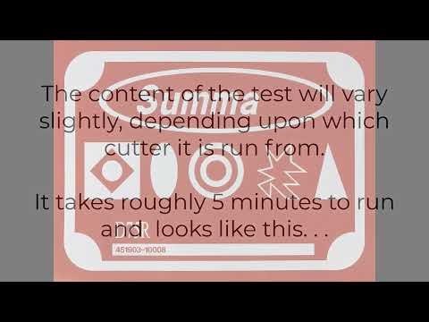 Cutting and Evaluating the Internal Confidence Test on Summacut Cutters