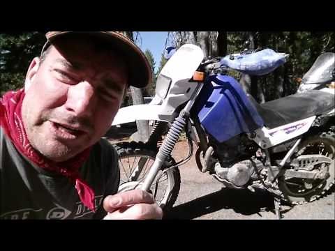 Yamaha XT225 Review Rubicon Trail