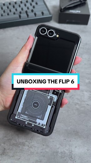 Unboxing the Samsung Galaxy Z Flip 6 - Spigen Flip 6 Case Review