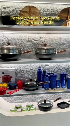 You Won’t Believe How These Non-Stick Pans Are Made! From raw materials to final polish, every step is done in-house with strict quality checks. Perfect for buyers looking for reliable cookware suppliers!#fyp #KS #factory #cookwareset #OEMcookware