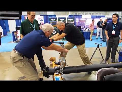 How to: Tap a Pipe at the 12 PM Position with a Mueller B-101 Tapping Machine