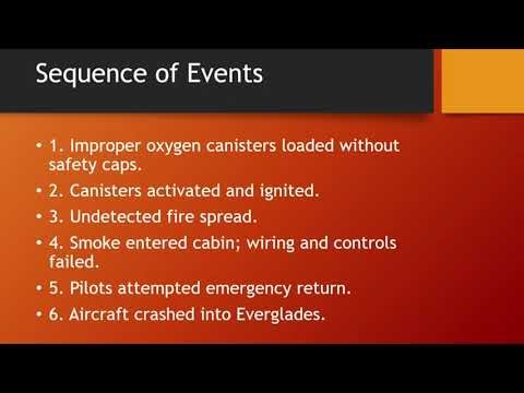 About ValuJet flight 592 crash investigation